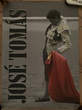 Affiche originale corrida,cartel corrida, toros, torero- José Tomás -Jose Tomas