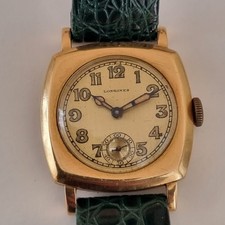 Longines vintage en or massif