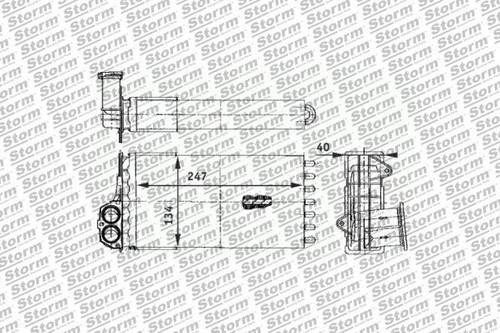 Radiateur chauffage - de,