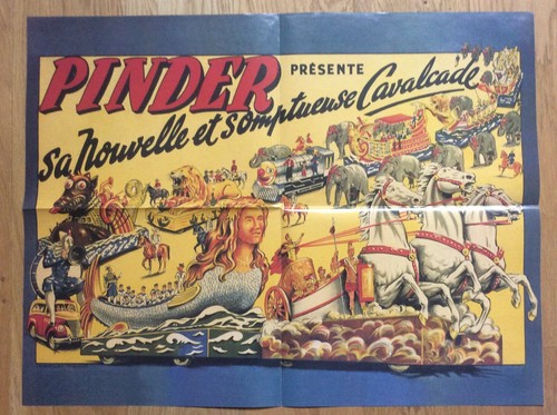 Affiche cirque pinder jean - affiche,