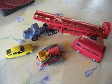 lot anciennes voiture et camion norev minialuxe