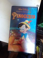 Cassette vintage VHS Walt Disney Le Grand Chef-d'oeuvre Pinocchio