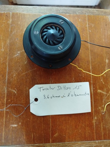 Haut parleur tweeter - tweeter, aigu