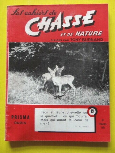 Les cahiers chasse - de, 1954
