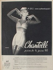 Publicite chantelle lingerie - publicite,