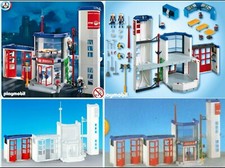 Playmobil 4819 caserne de - -,