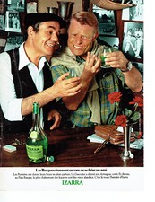 Publicité Advertising  258  1978   la liqueur basque Izarra *