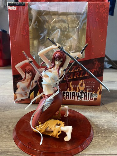 Figurine manga erza scarlet - figurine,