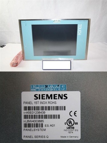 Siemens simatic panneau - siemens, pc