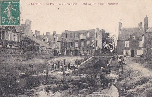Cpa près avranches mont - près,