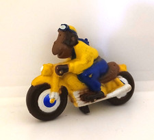 Jouet figurine pub omo lessive singe chimpanzé Moto PVC non articulé +/-5.5cm