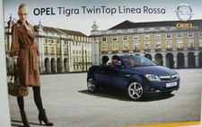 Brochure 1 feuille OPEL TIGRA Twin Top Linea Rossa