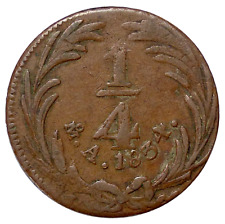 MEXIQUE 1/4 Real 1834