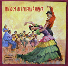 disque vinyle 45 tours una noche en la taberna flamenca