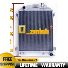 3 ROW Aluminum Radiator for 1932 FORD HI-BOY Grill Shells CHEVY ENGINE V8 32