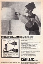 Publicité ancienne aspirateur
