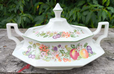 Vintage soupière à couvercle