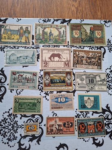 Allemagne 15 notgeld - -,