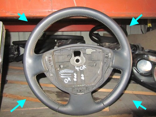 Volant cuir véritable - volant,