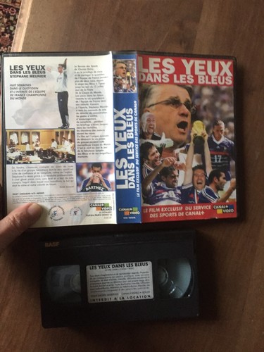 Cassette video vhs football - cassette,
