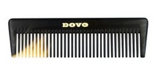 DOVO Mini-Taschenkamm Corne de Boeuf Peigne à Barbe M. Ridge Véritable