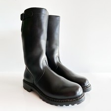 BOTTES DE L'ARMÉE ALLEMANDE ANNÉES SOIXANTE-DIX / 70 EU 48 US 14 UK 13,5 BLUF FETISH ROB CUIR
