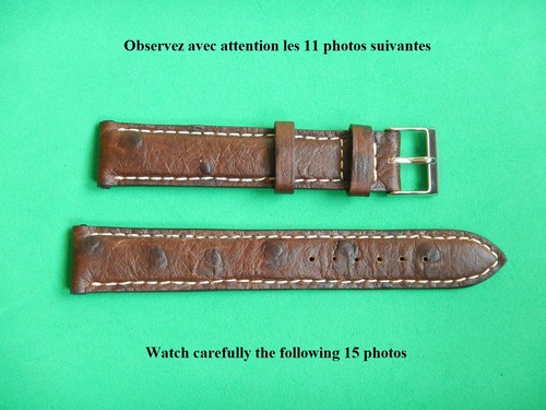 Bracelet veau véritable - 18, mm
