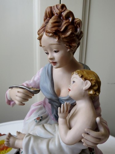 Capodimonte grande véritable - grande,