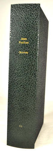 Paulhan oeuvres iii cercle - paulhan,