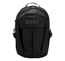 Boss Sac à Dos Homme en Simili Cuir avec Logo Stormy N 50548067 Couleur Noire