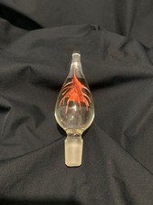 Bouchon, verre soufflé