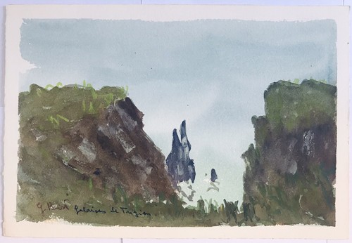 Tableau peinture aquarelle - peinture,