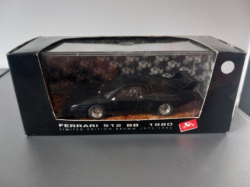 Ferrari 512bb 1980 noire - ferrari,