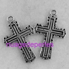 7 croix breloque pendentif lot