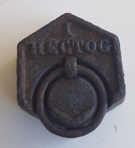Poids hexagonal ancien 1 - poids,