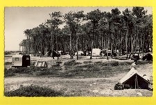 cpsm 85 - LE CHATEAU d'OLONNE (Vendée) La PIRONNIERE Terrain de CAMPING Tentes
