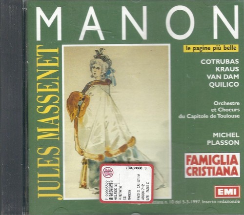 Jules massenet manon - jules, –
