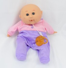 Poupée Poupon Uneeda Doll 1990 avec tétine style Cabbage Patch vintage (VA)