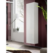 Vitrine Murale Design "Fly I" 170cm Blanc