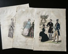 Lot 3 Gravures de mode  La