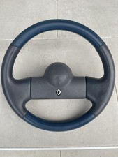 RENAULT TWINGO 1 Phase 1 : Volant En Cuir Bleu D’origine 7701409226