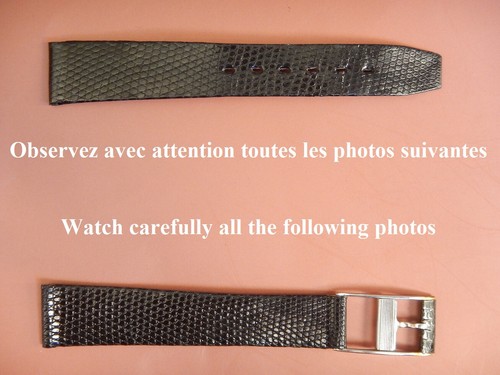 16mm bracelet vintage cuir - bracelet,