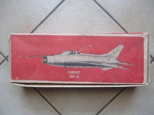 MIG 21, KRUGOZOR, 1/50, 1975, maquette très rare, ( airfix, italeri, heller ).