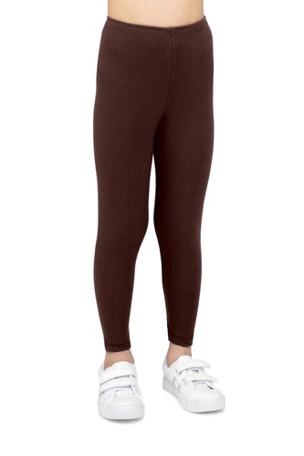 Leggings coton marron pour - marron,