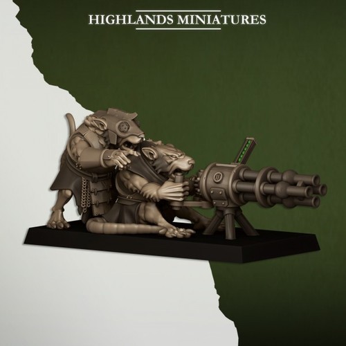 Hommes rats gatling - hommes,