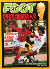 FOOT SUPPORTER MAGAZINE n° 20 SPECIAL MUNDIAL 78 TOUS LES PAYS QUALIFIES RARE