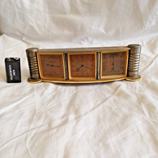 Pendulette IMHOF Suisse Météo ART DECO - 8 Days Swiss Clock Weather Station