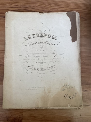 Beriot charles le trémolo - de,,