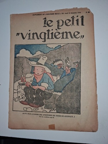 Herge tintin petit - herge, le