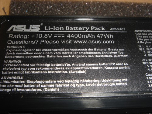 Batterie origine asus - d'origine,